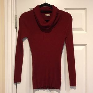 Cowl neck sweater